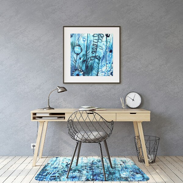 Office chair mat Brake