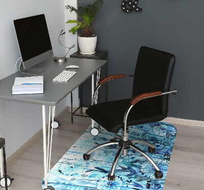 Office chair mat Brake