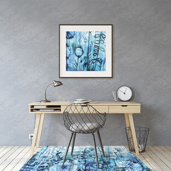 Office chair mat Brake