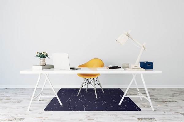 Computer chair mat Constellation