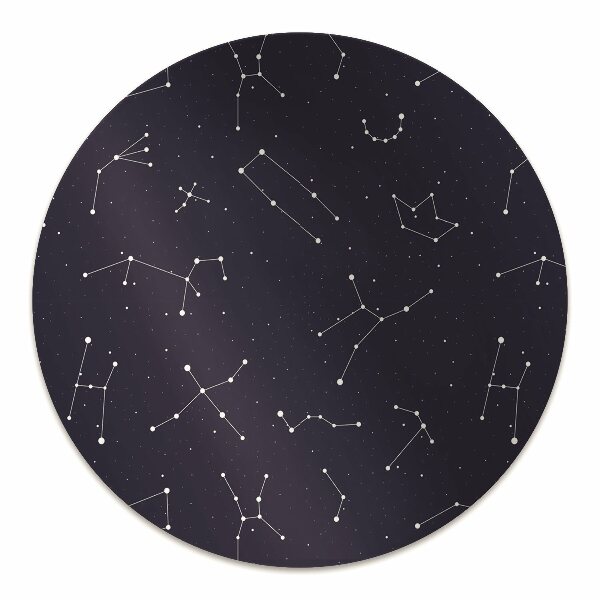 Computer chair mat Constellation