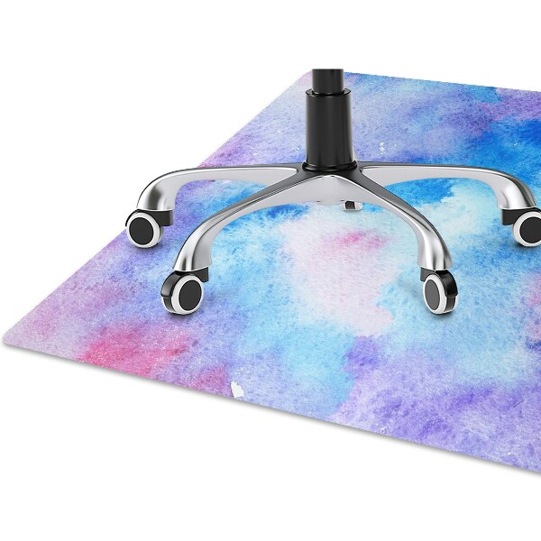 Chair mat abstract clouds