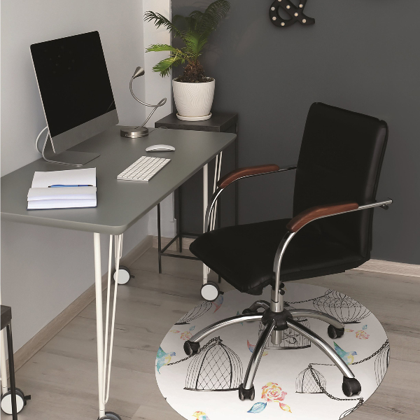 Office chair mat Cages for birds