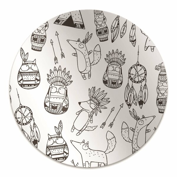 Office chair floor protector cartoon