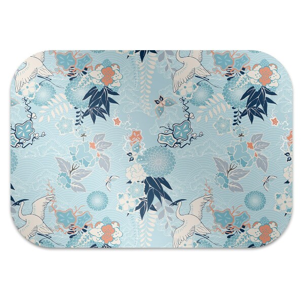 Office chair mat Heron