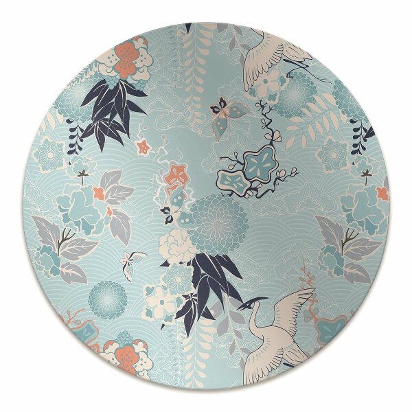 Office chair mat Heron
