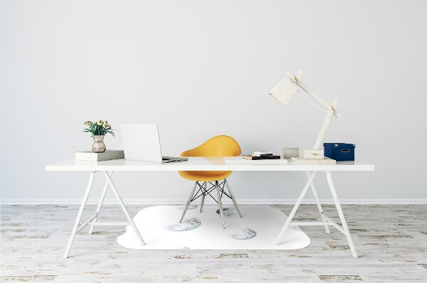 Office chair floor protector image Moons