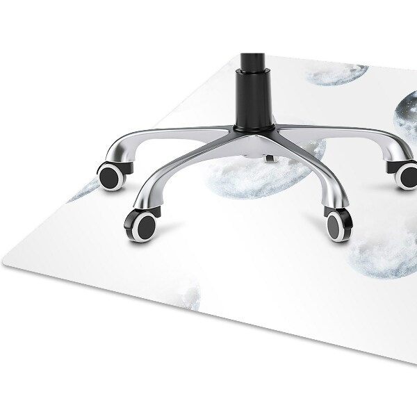 Office chair floor protector image Moons