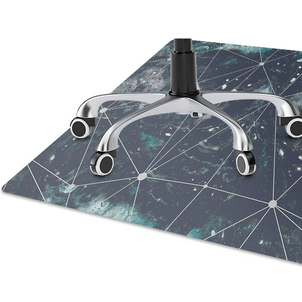 Desk chair mat Night sky
