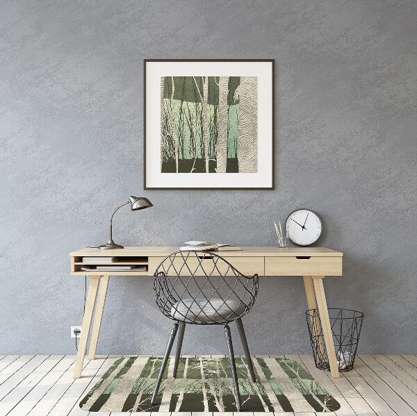 Office chair mat trees