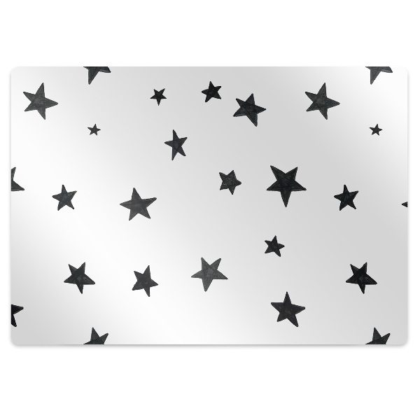 Office chair mat star