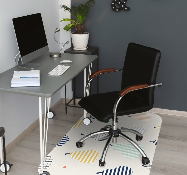 Office chair mat Pears
