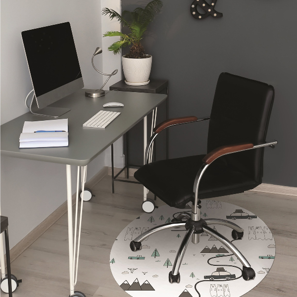 Desk chair mat Purpose of trip