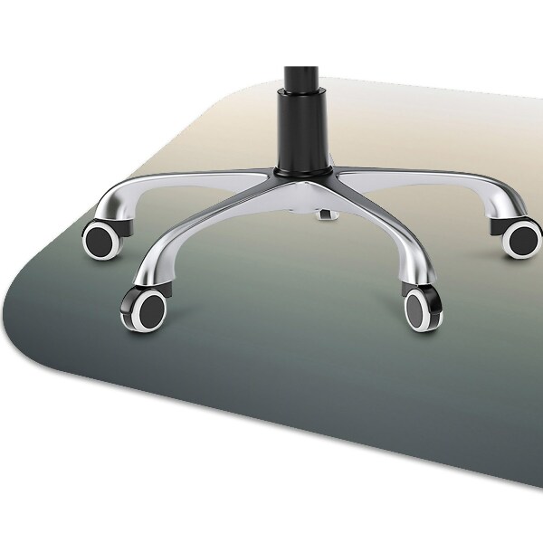 Office chair floor protector gradient Ombre