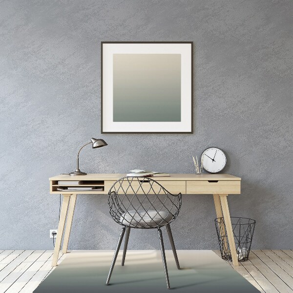 Office chair floor protector gradient Ombre