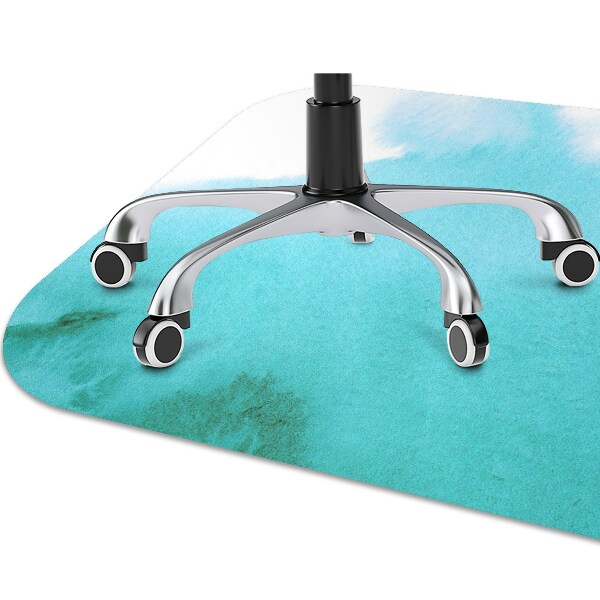 Chair mat floor panels protector Stains on canvas
