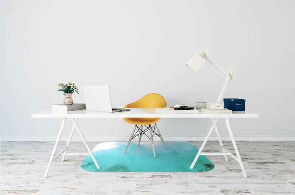 Chair mat floor panels protector Stains on canvas