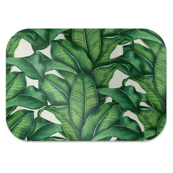 Office chair mat leaves Botanical
