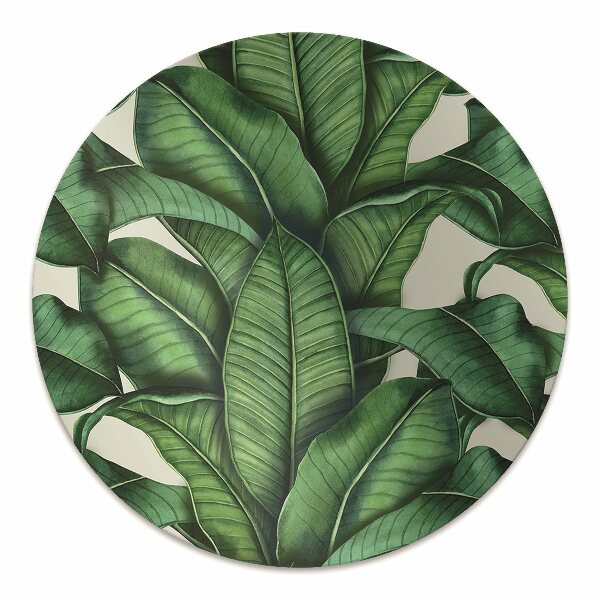 Office chair mat leaves Botanical