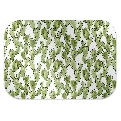 Desk chair mat cactus Boho