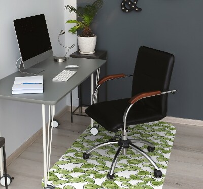 Desk chair mat cactus Boho