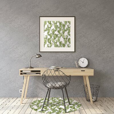 Desk chair mat cactus Boho