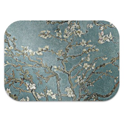 Desk chair mat Cherry Blossom