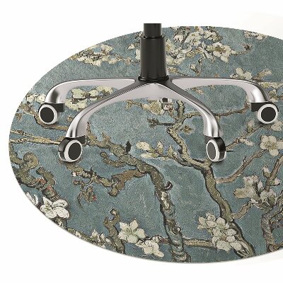 Desk chair mat Cherry Blossom