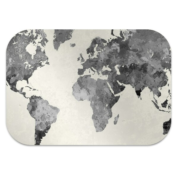 Chair mat Old world map