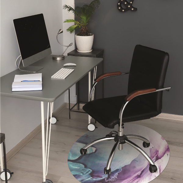 Desk chair mat paint Stains