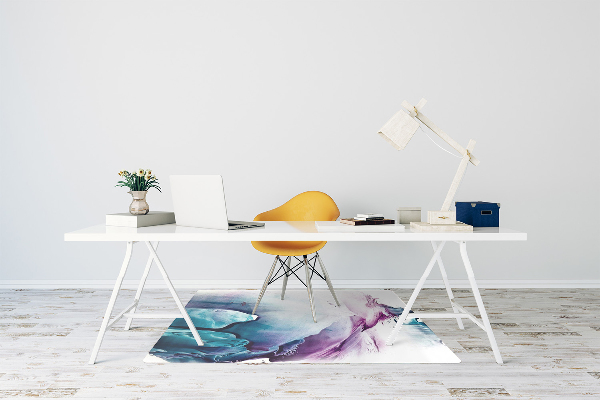 Desk chair mat paint Stains