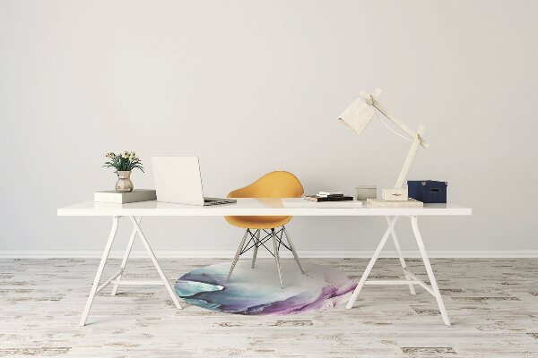 Desk chair mat paint Stains