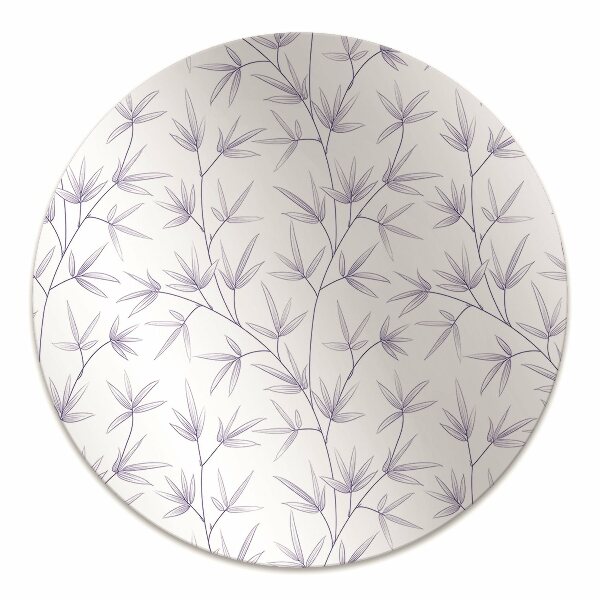 Office chair mat Leaf