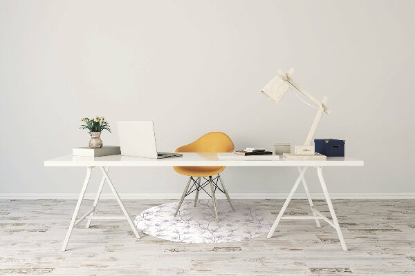 Office chair mat Leaf