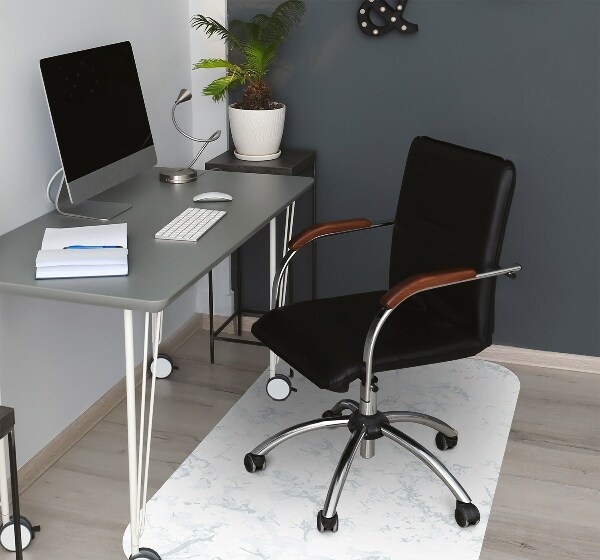 Chair mat floor panels protector Marble Art