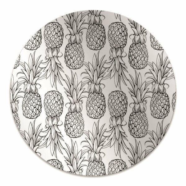 Office chair mat pineapples