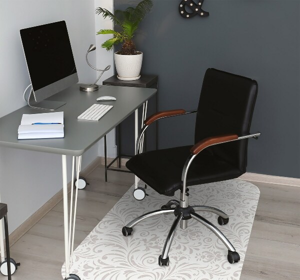 Computer chair mat vintage pattern