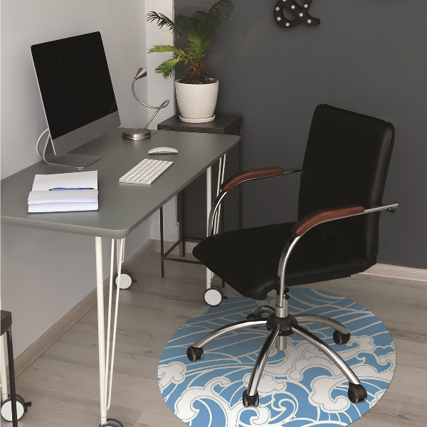 Computer chair mat Hawaii island