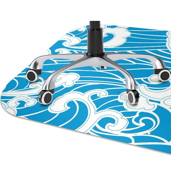 Computer chair mat Hawaii island
