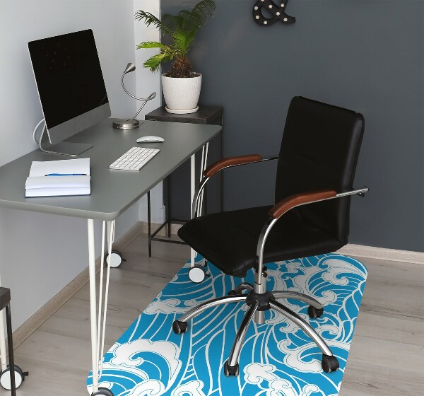 Computer chair mat Hawaii island