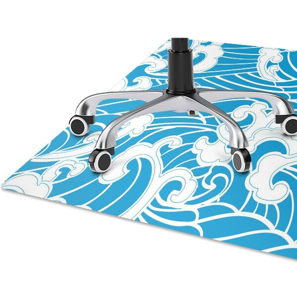 Computer chair mat Hawaii island