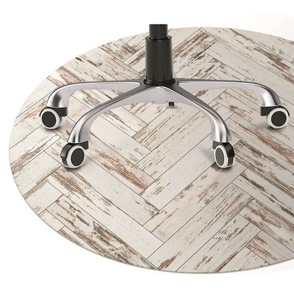 Office chair mat Wooden floor