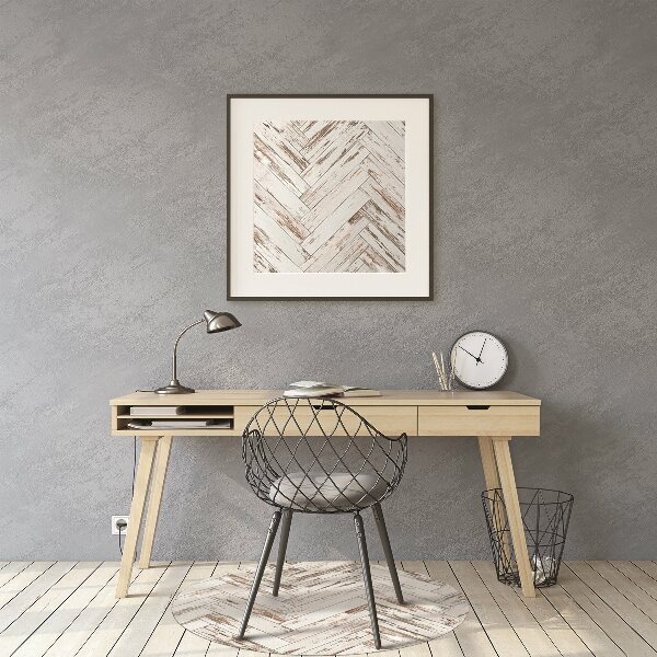 Office chair mat Wooden floor