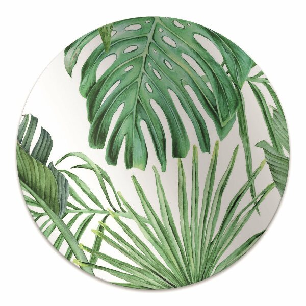 Chair mat floor panels protector Palma and Monstera
