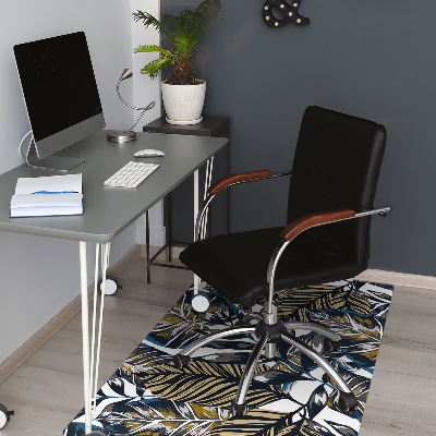 Office chair mat palm trees