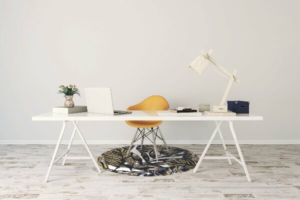 Office chair mat palm trees