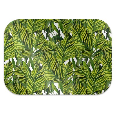 Office chair floor protector leaves Jungle