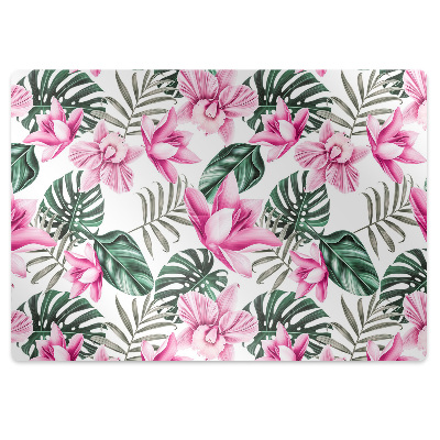 Computer chair mat pink Garden