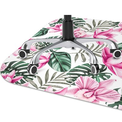 Computer chair mat pink Garden