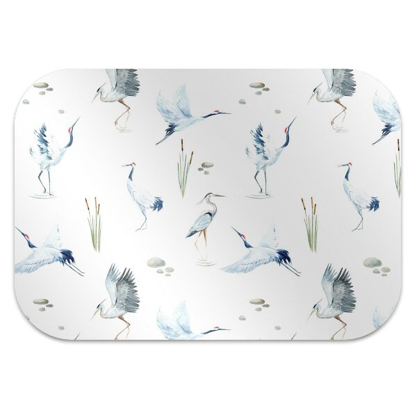 Office chair mat herons